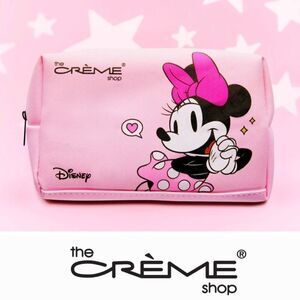 THE CRÈME SHOP - NWT Mickey & Minnie Large Pink Makeup Case - Limited Edition